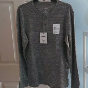 Small grey thermal long sleeve NWT